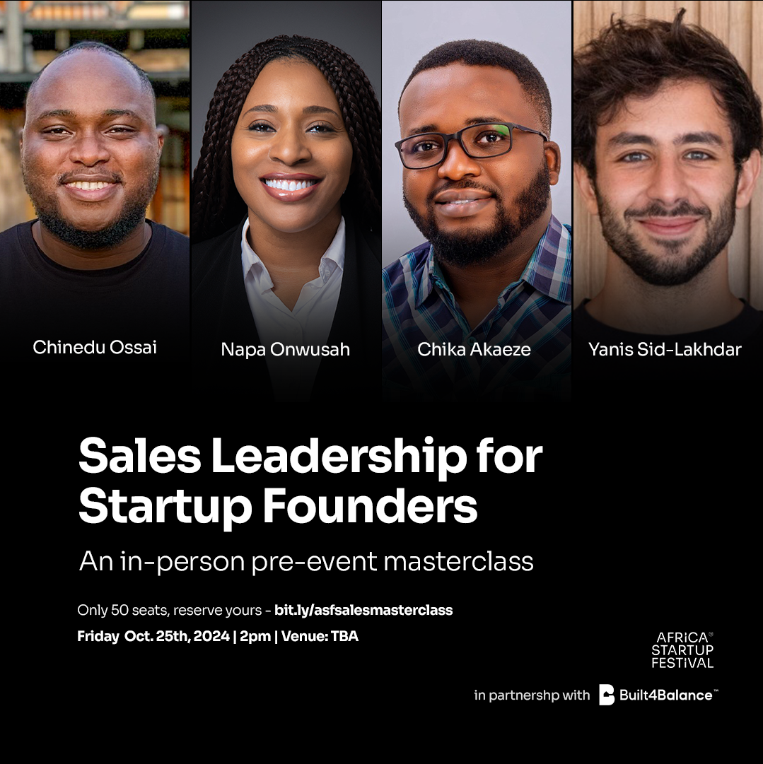 Sales Leadership for Startup Founders